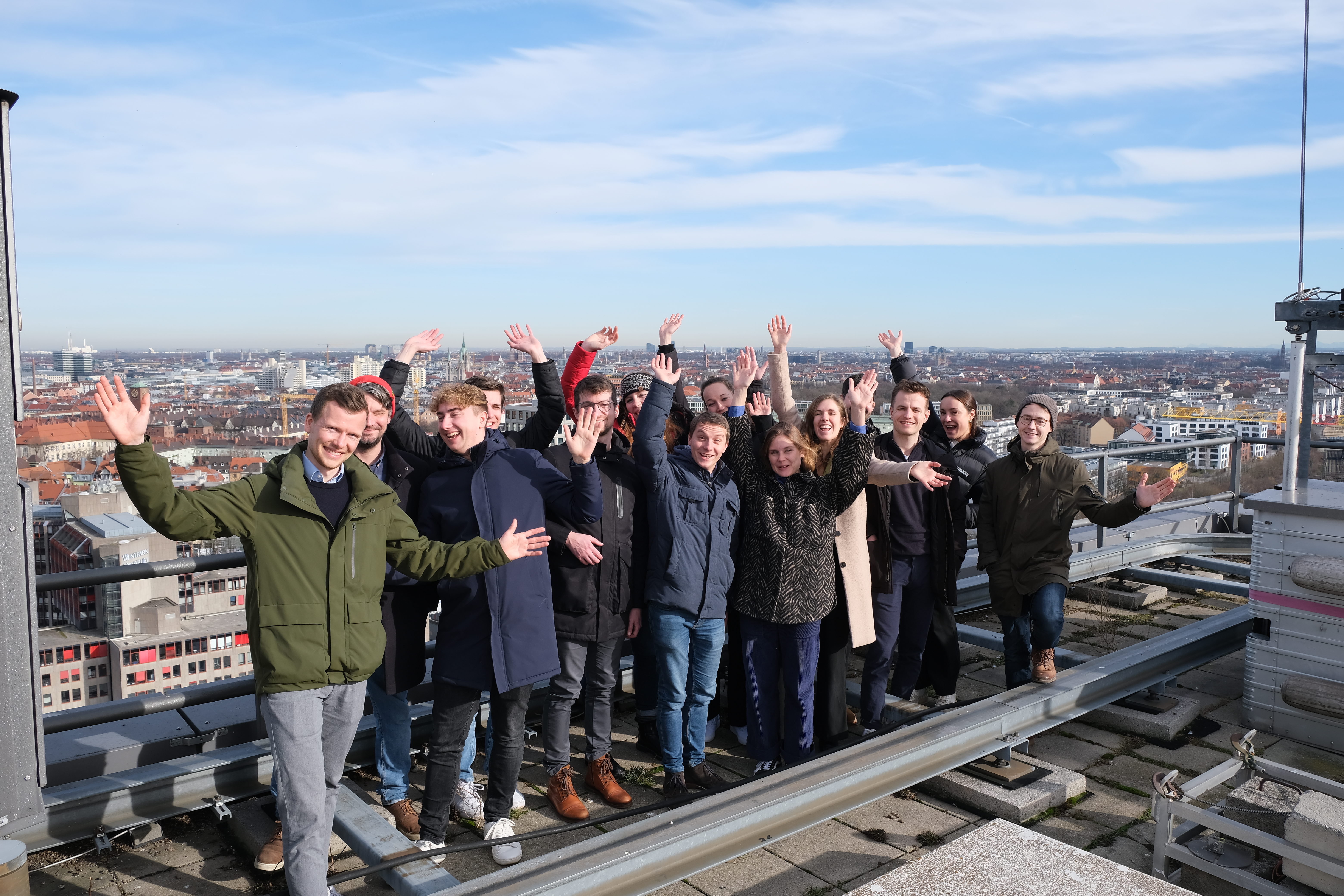 Gruppenfoto der Teilnehmenden der Projekttage