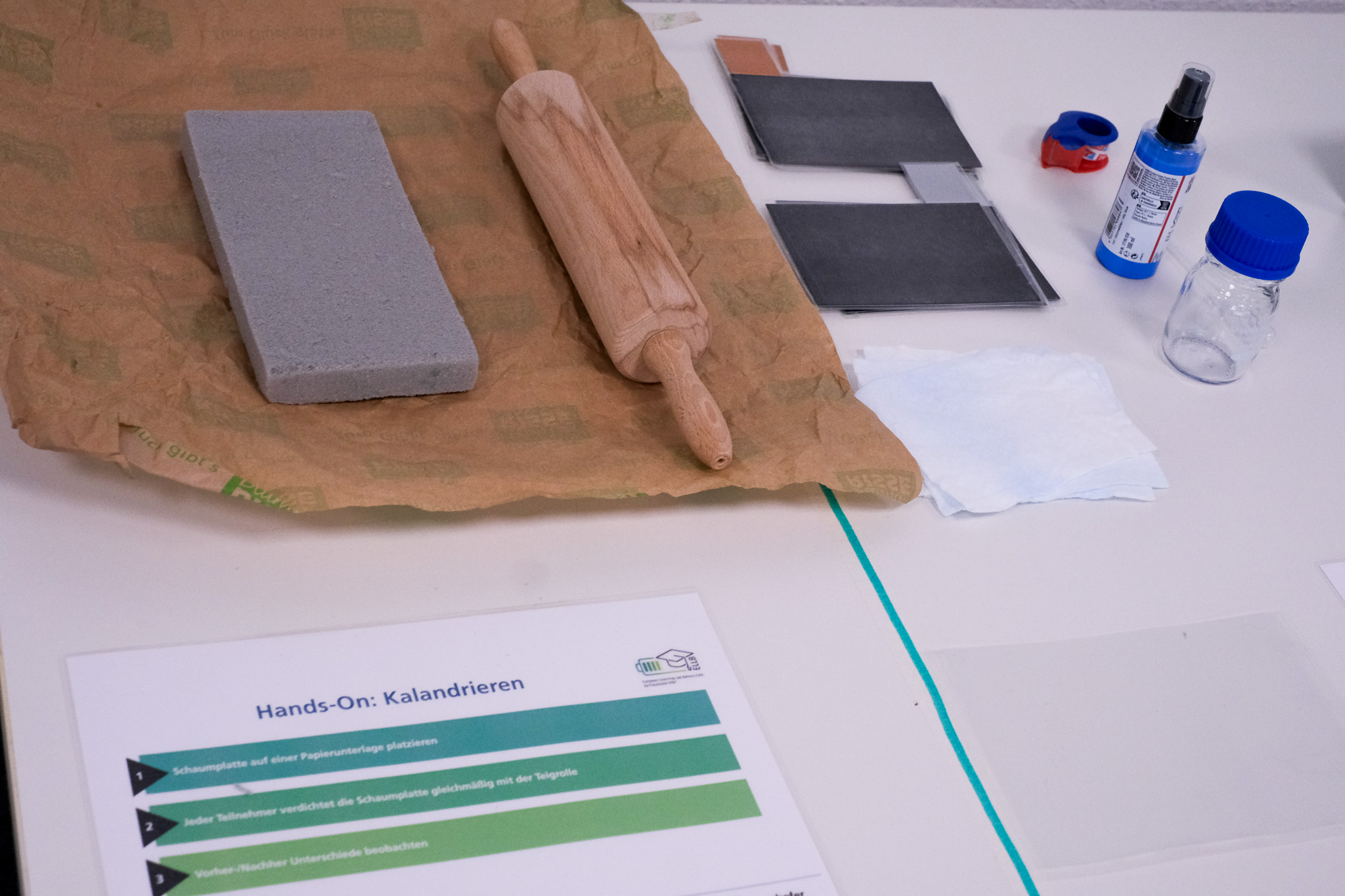 Batterieseminar: Prozesschritt Kalendrieren